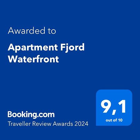Apartment Fjord Waterfront Котор Екстер'єр фото